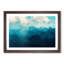 Boat out to Sea in Abstract - Picture Frame Painting Print-55679545-55679550