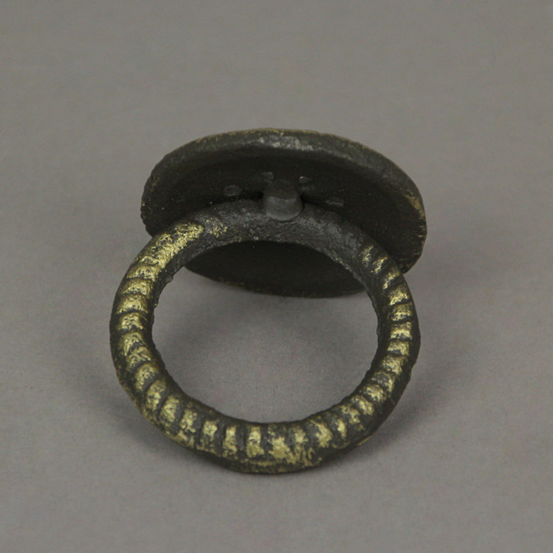 Ensemble de 6 anneaux de serviette en fonte bronze, Bronze