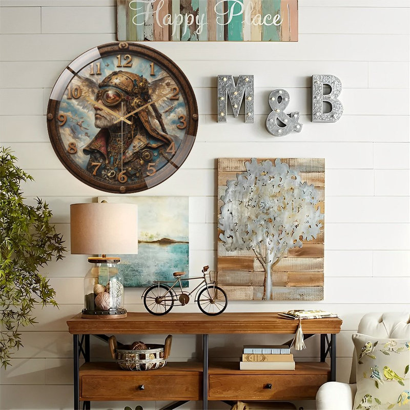 Horloge murale Steampunk
