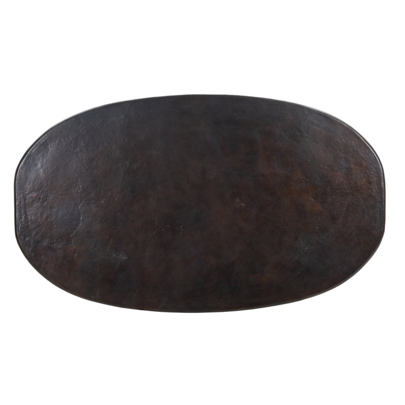 Amato Outdoor Dining Table-72"-Antique Rust