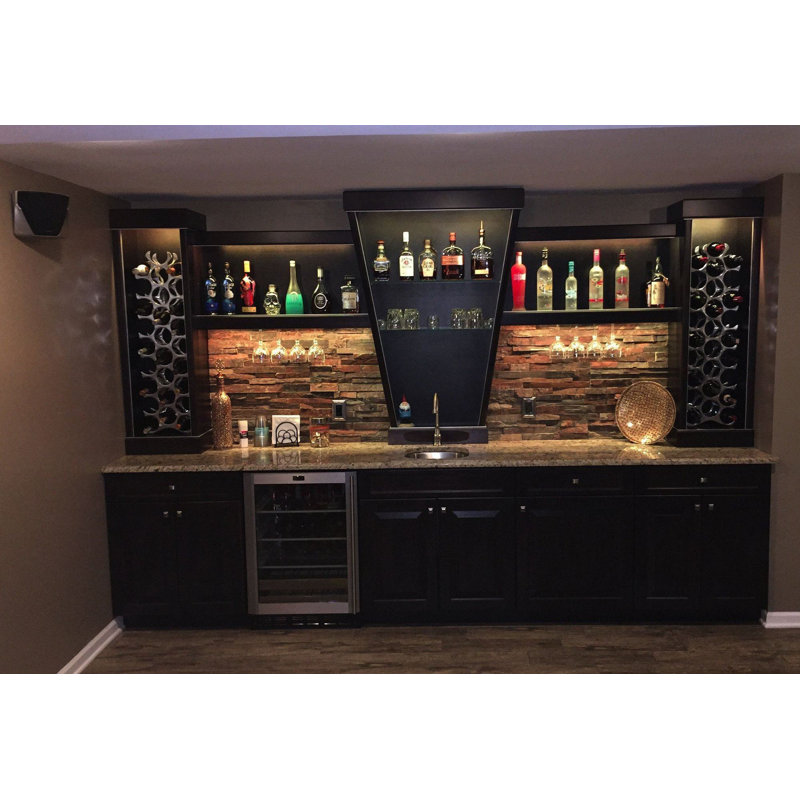 Alboran Stand Alone 27 Bottle Floor Wine Rack
