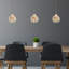Luminaire suspendu sphère 1 lumière Mebane-91932764
