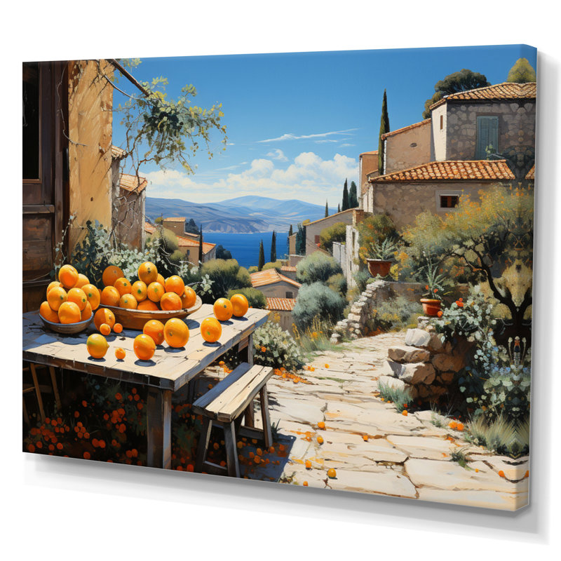 Marlyssa French French Bliss In Provence I - France, art mural, H 16 po x l 32 po x P 1 po, Toile tendue