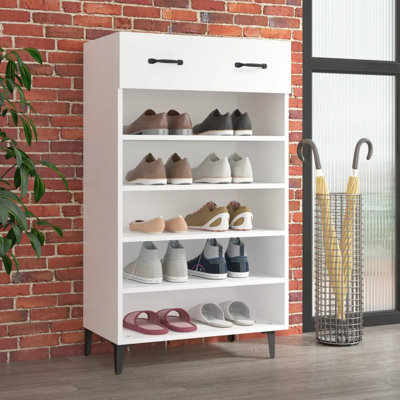 10 Pair Shoe Storage Cabinet