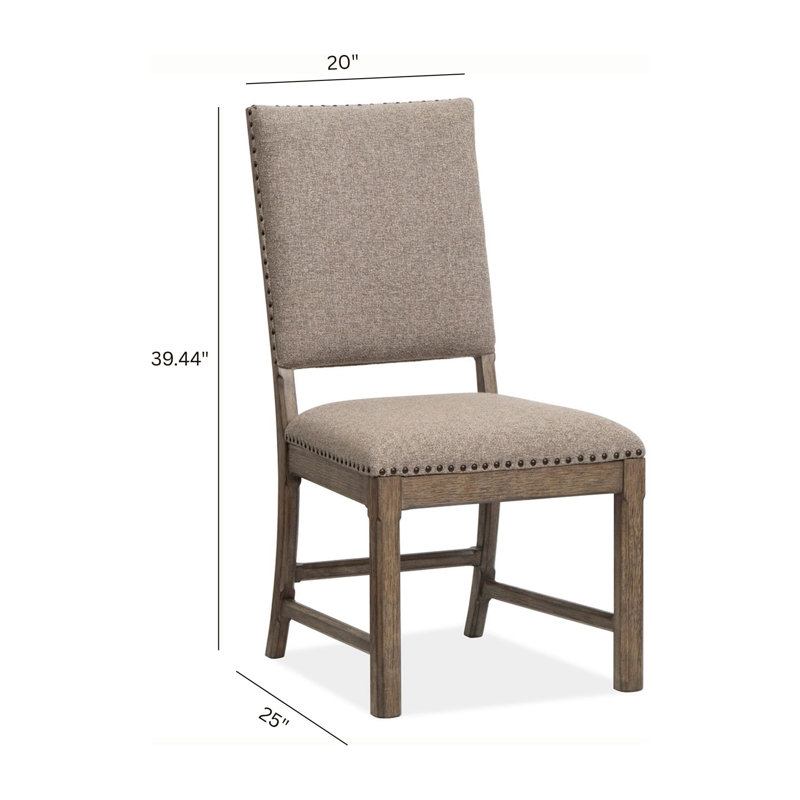 Chaise d'appoint rembourrée (2 / Ctn)