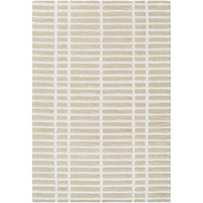 Wright Hand-Tufted Geometric Pattern Rug