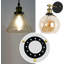 Socket Lampshade Holder Top Collar Ring Adapter Lamp Base Solid Metal Separate Lighting Kit-1290880600