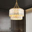 Luminaire suspendu en forme de lustre à 2 niveaux en forme de coquillage à 5 niveaux Enseo Coastal Gold