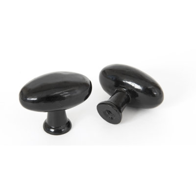 Oval 40mm Length Cabinet Oval Knob