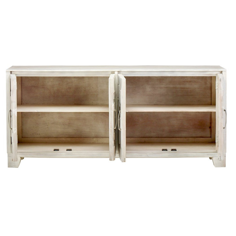 Banneker 80'' Solid Wood Sideboard