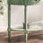 Modern Farmhouse Green Solid Wood Console Table