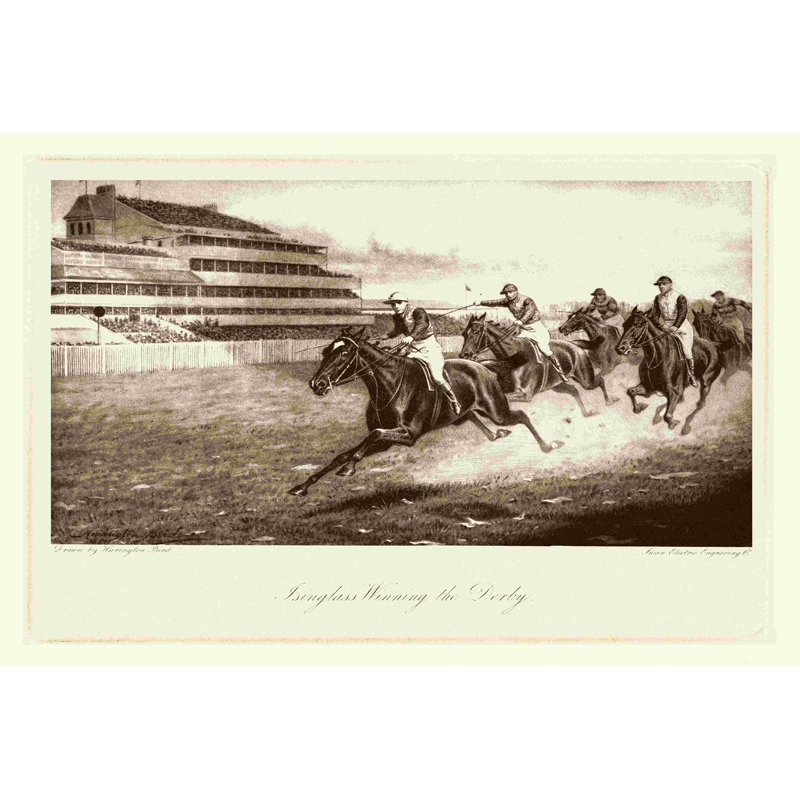 Winning The Derby, H 8 po x l 12 po