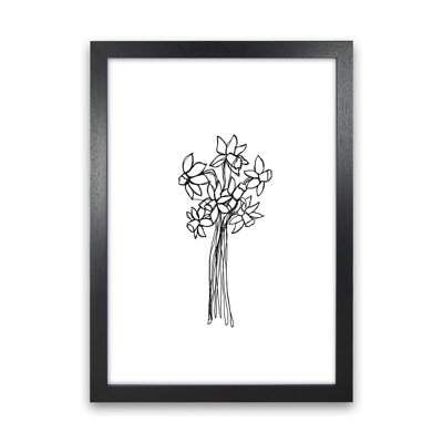 Daffodils Line by Carissa Tanton - Print