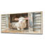 Portrait de vache et mouton à la grange II - vache, art mural-1431189938-1431189936-1431189939