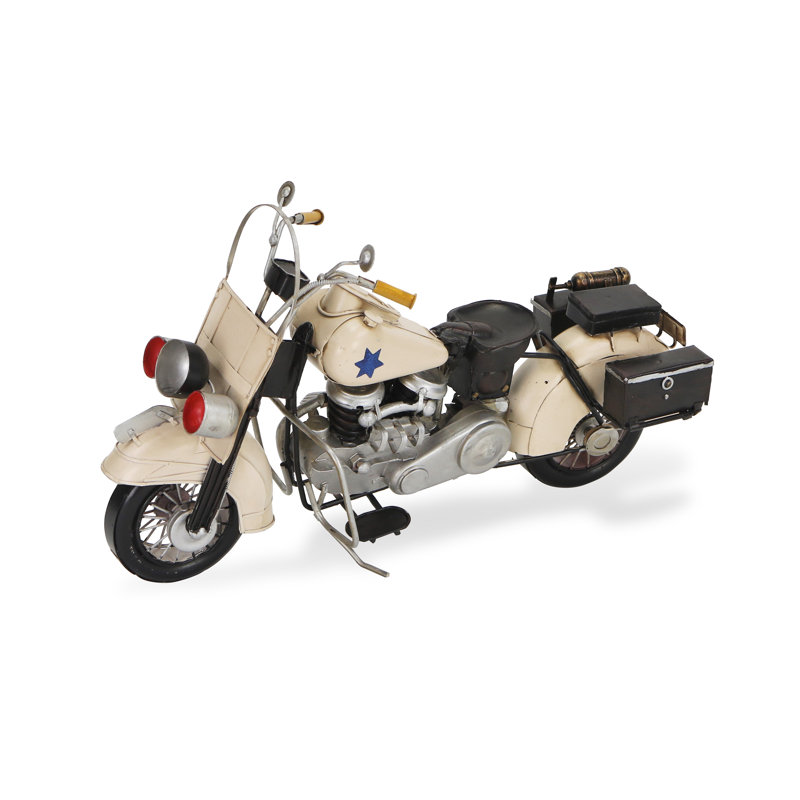Motocycle de police décoratif