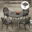 Outsunny Set of 4 Outdoor Seat Cushions-1275312115