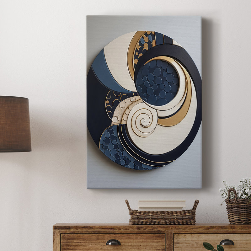 ABSTRACT Series DLIV - Gallery Cavas sur mesure, H 60 po x l 40 po