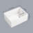 23.6" L X 18" W White Ceramic Single Bowl Kitchen Sink