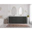 Meuble-lavabo double 84 po avec comptoir en quartz Aberdeen-100005625