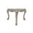 Dresden Bone White Finish End Table