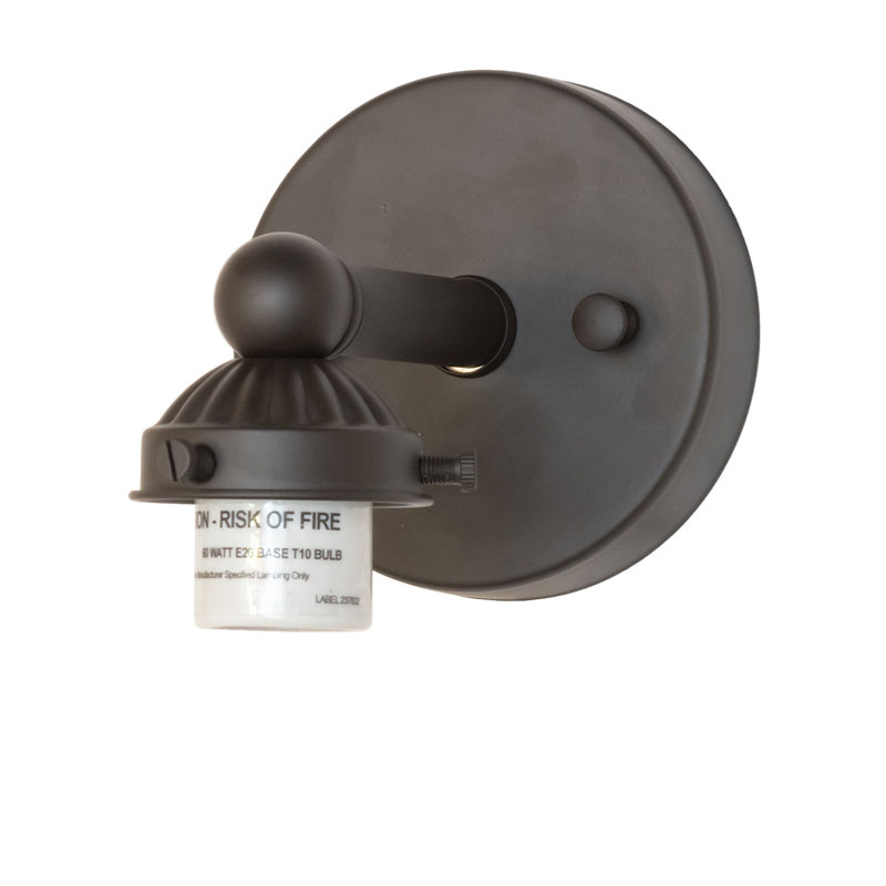 1 - Light Armed Sconce