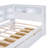 Maiocco Wooden Daybed with 2 Drawers, Storage Shelf and USB Charging Ports-90999537-90999543