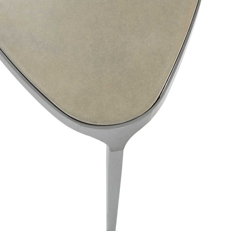 Amalfi Outdoor Triangular Coffee Table, 20.5" W x 32.5" L x 18.5" H