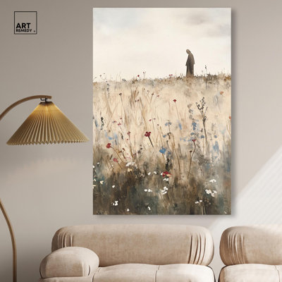 «Amble Monk», reproduction d'art sur toile par Art Remedy