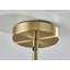 Anastasia 3 Light Metal Drum Chandelier