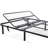 Black Full Adjustable Bed With Single Head Up Movement, Steel Construction, Quick And Easy Setup, 850 Lbs Capacity, 75 In Depth, 53 Width, 14 Height Base Only Function, Reliable, Easily Assembled