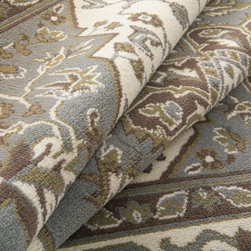 Glendale Traditional Oriental Floral Medallion Indoor Rug, Rectangle 8' x 10'