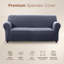 Premium Stretch Spandex Sofa Cover - Durable, Stylish & Easy-Fit Slipcover-644392451-644392452