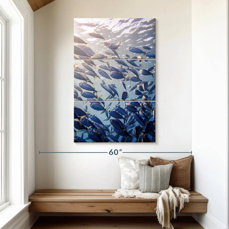 Brampt Curacao Fish, 50" H x 32" W