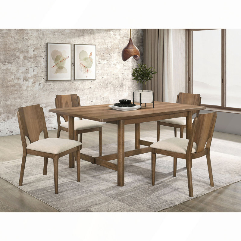 Graham Walnut 5-piece Dining Set