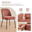 Soft Padded Upholstered Dining Chair with 12cm Thick Seat Cushion-719338509