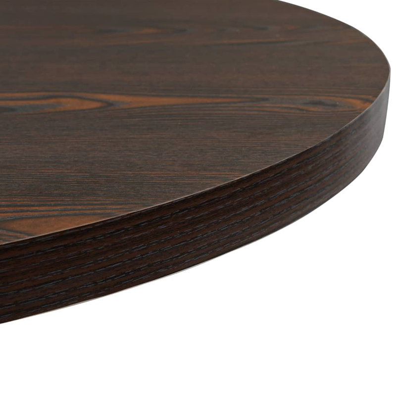 Table bistro Bistro, Cendre foncée, H 29,5 po x L 31,5 po x l 31,5 po