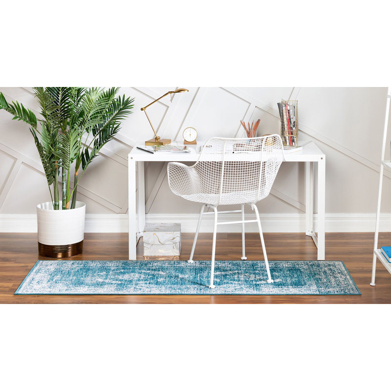 Brueck Ikat Indoor Rug, Runner 2' x 6'