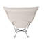 Fauteuil gonflable Scroll Puff Titanium - Chocolat Barbet/Naturel-315891970