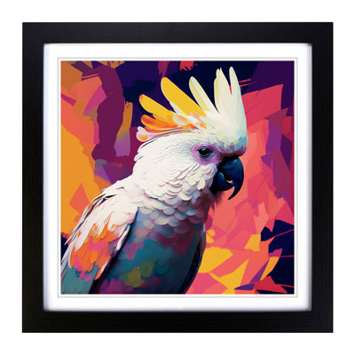 Cockatoo Fauvism - Framed Print