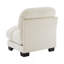 Canapé sans accoudoirs en chenille - beige-950125291