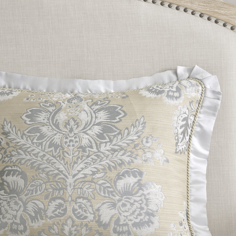 Croscill Loretta 4 Piece Comforter Set, Cal. King Comforter + 2 King Shams + 1 Bed Skirt