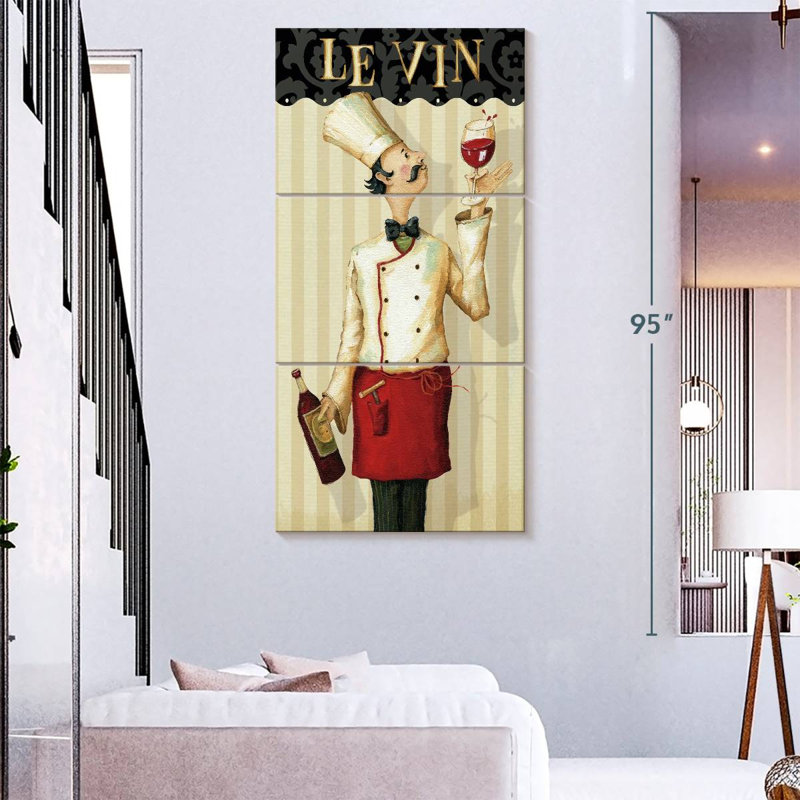 Chefs Masterpiece I, 80" H x 39" W