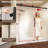 68" - 72" W X 76'' H Frameless Single Sliding Shower Door Bypass Matte Black Glass Door Alcove Bathroom Shower Door with Clear Tempered Glass