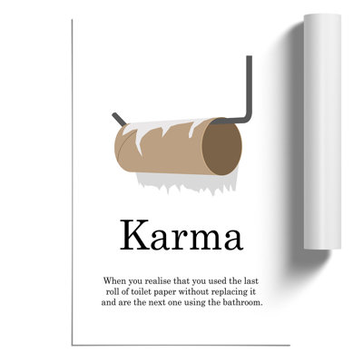 Karma - Frameless Print
