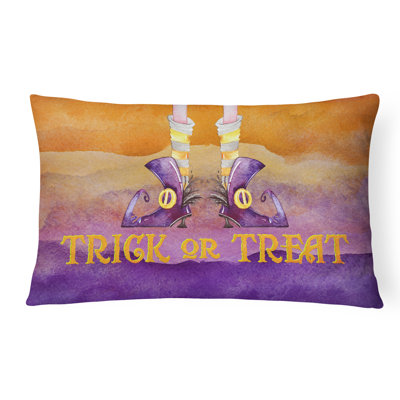  Coussin intérieur / extérieur Halloween Trick Witches Feet