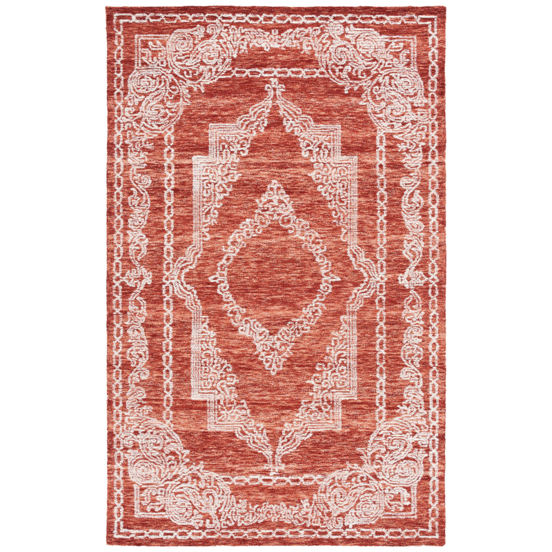Metro Hand Tufted Wool Pile Oriental Rug, Rectangle 8' x 10'