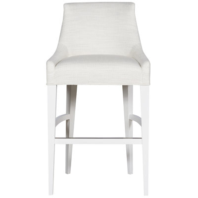 Cove Upholstered Stool with Solid Wood Frame