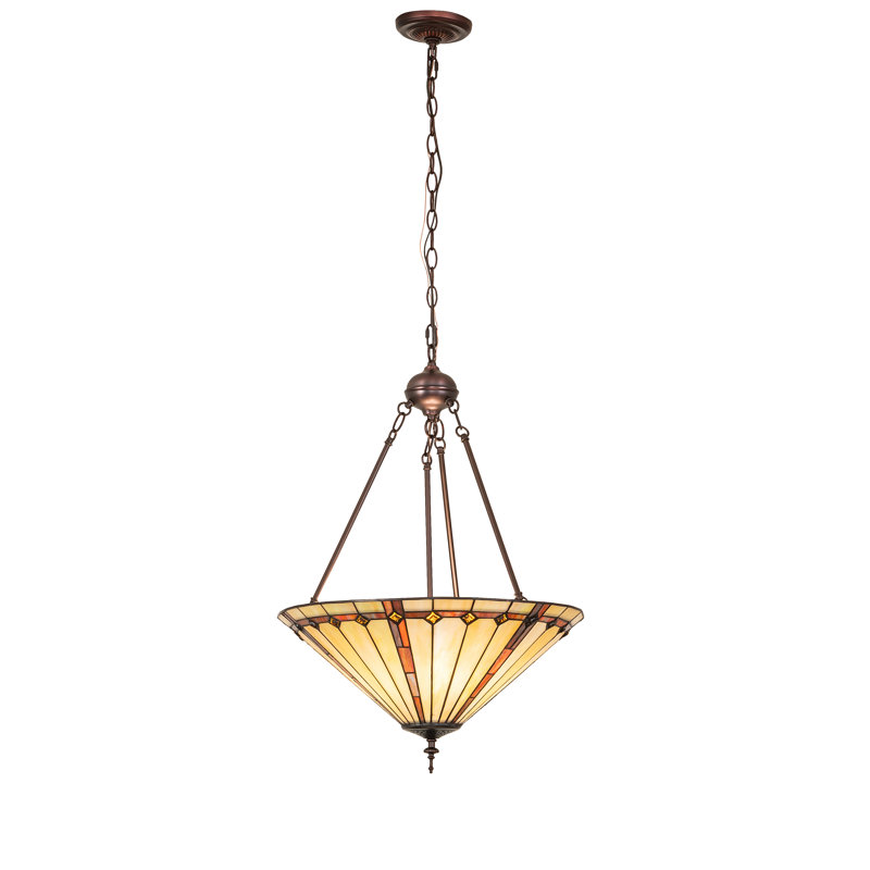 Meyda Tiffany & Stained Glass 3 - Light Pendant