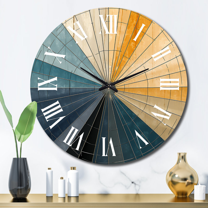 Horloge murale Mid-Century New Balance, Grand