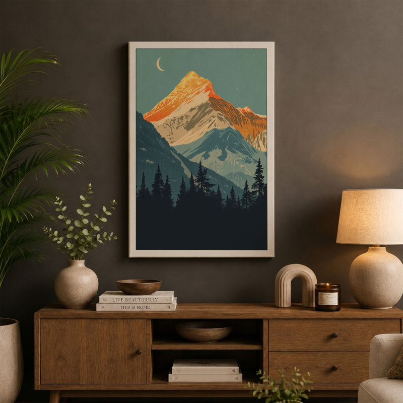 Print, 24x16 - 61.0 x 40.6 cm, Terracotta Border